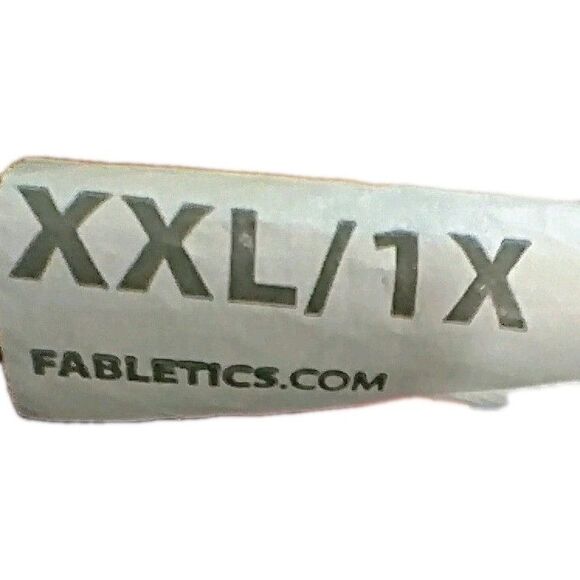 Fabletics Women's Plus Size  Blue/White Striped Shorts, Size XXL/1X - Picture 7 of 8